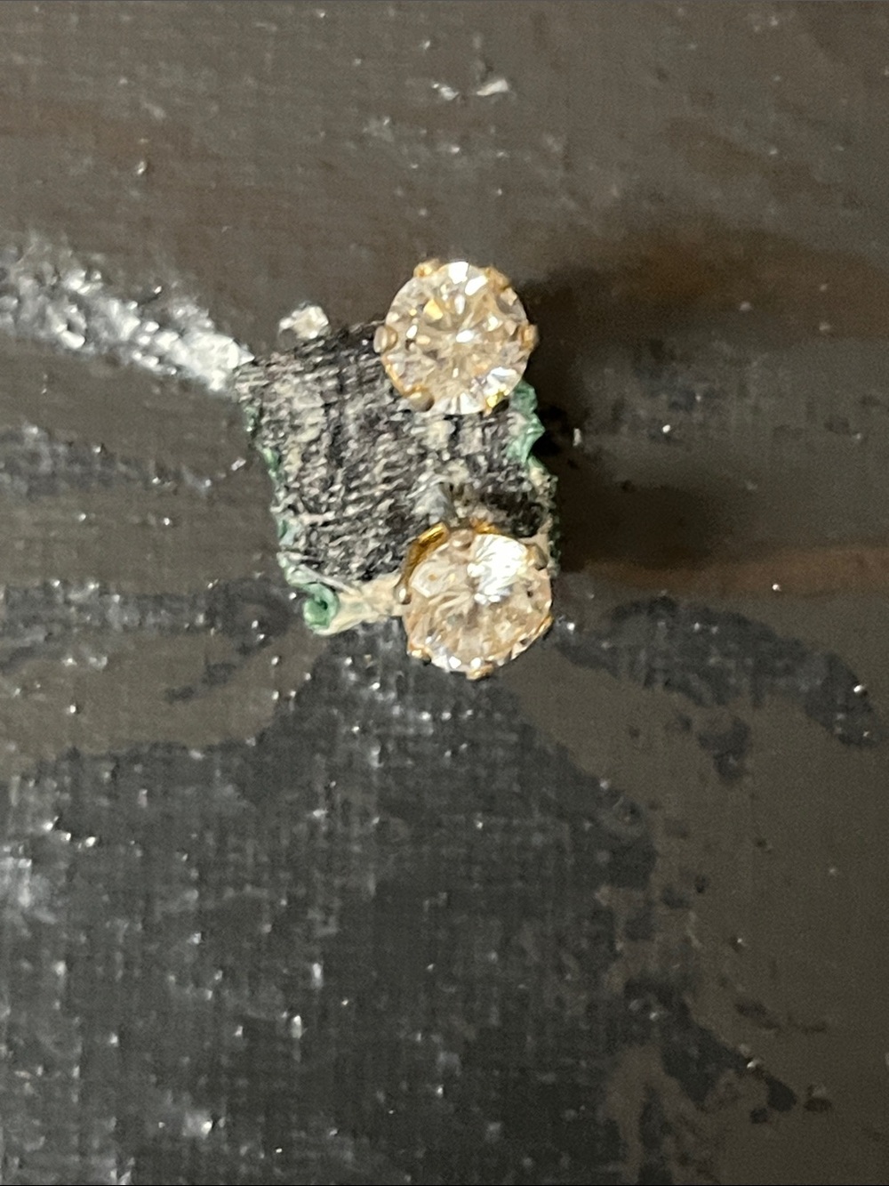 Diamond earrings
